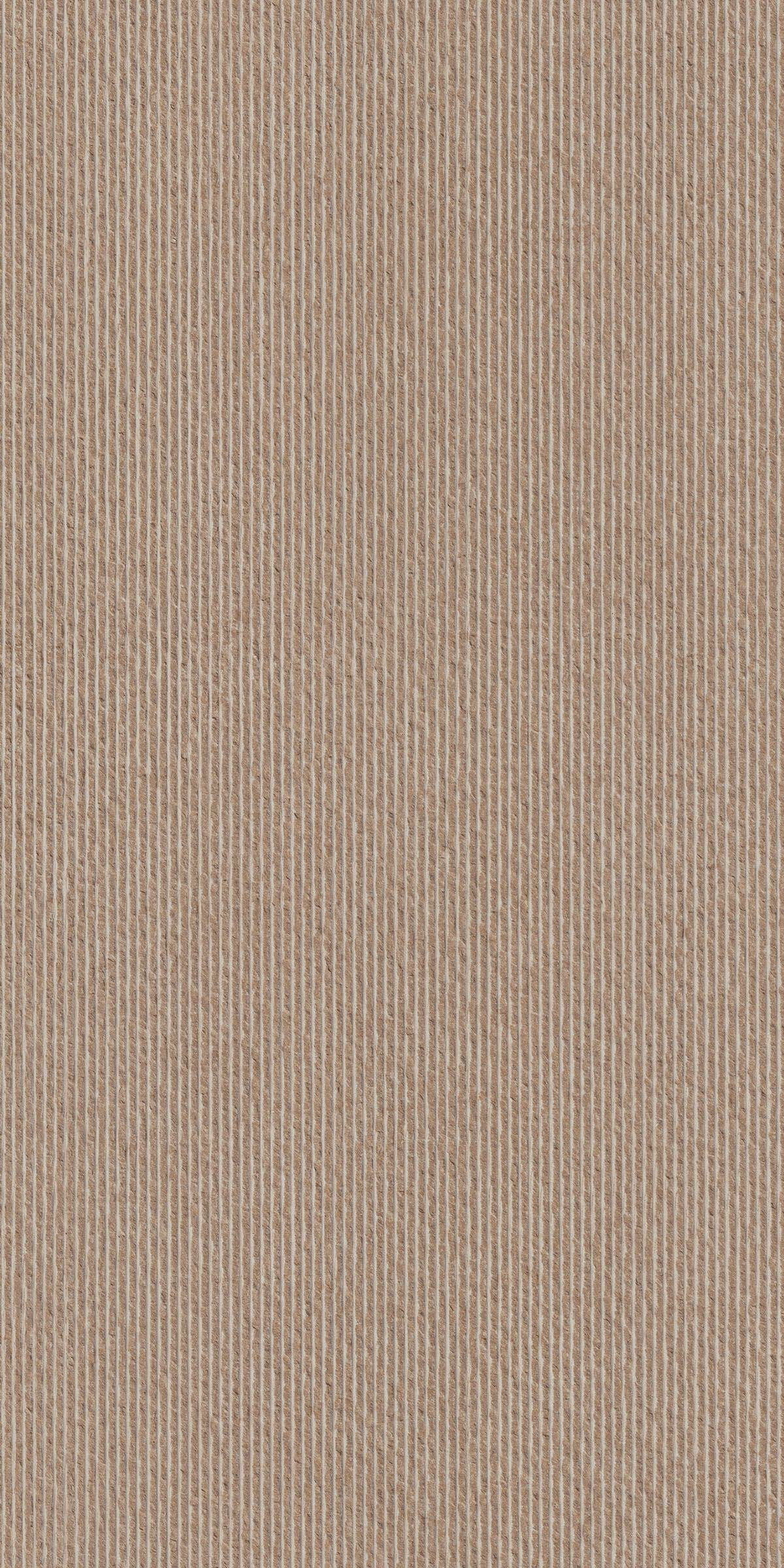 Lorrenzo Brown Fluted Laminate 8x4 ft Suede 1 mm - 3749 SUD