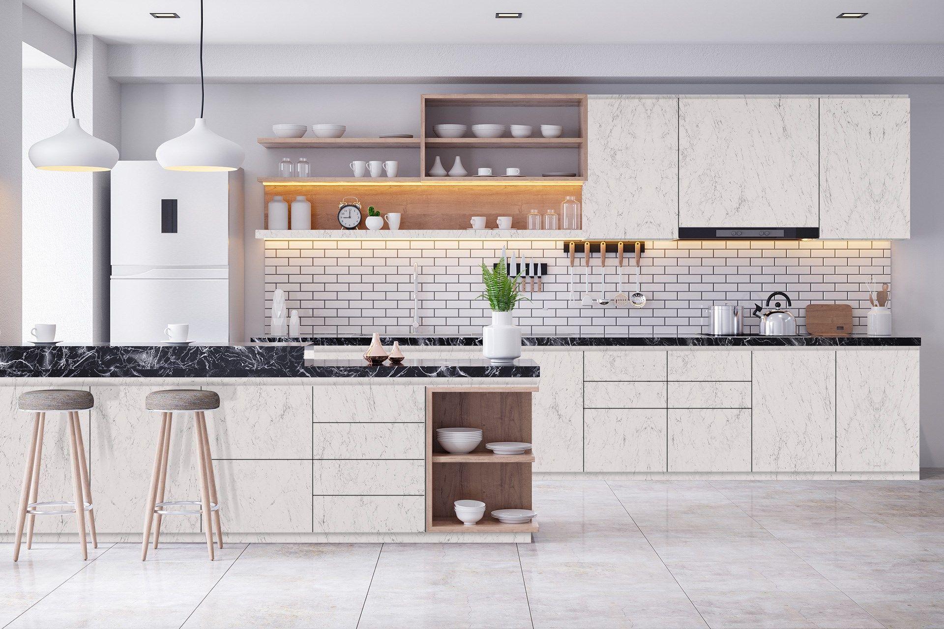 Classic Marble & Stone Laminate 8x4 ft Texture 1 mm - 3777 ROK