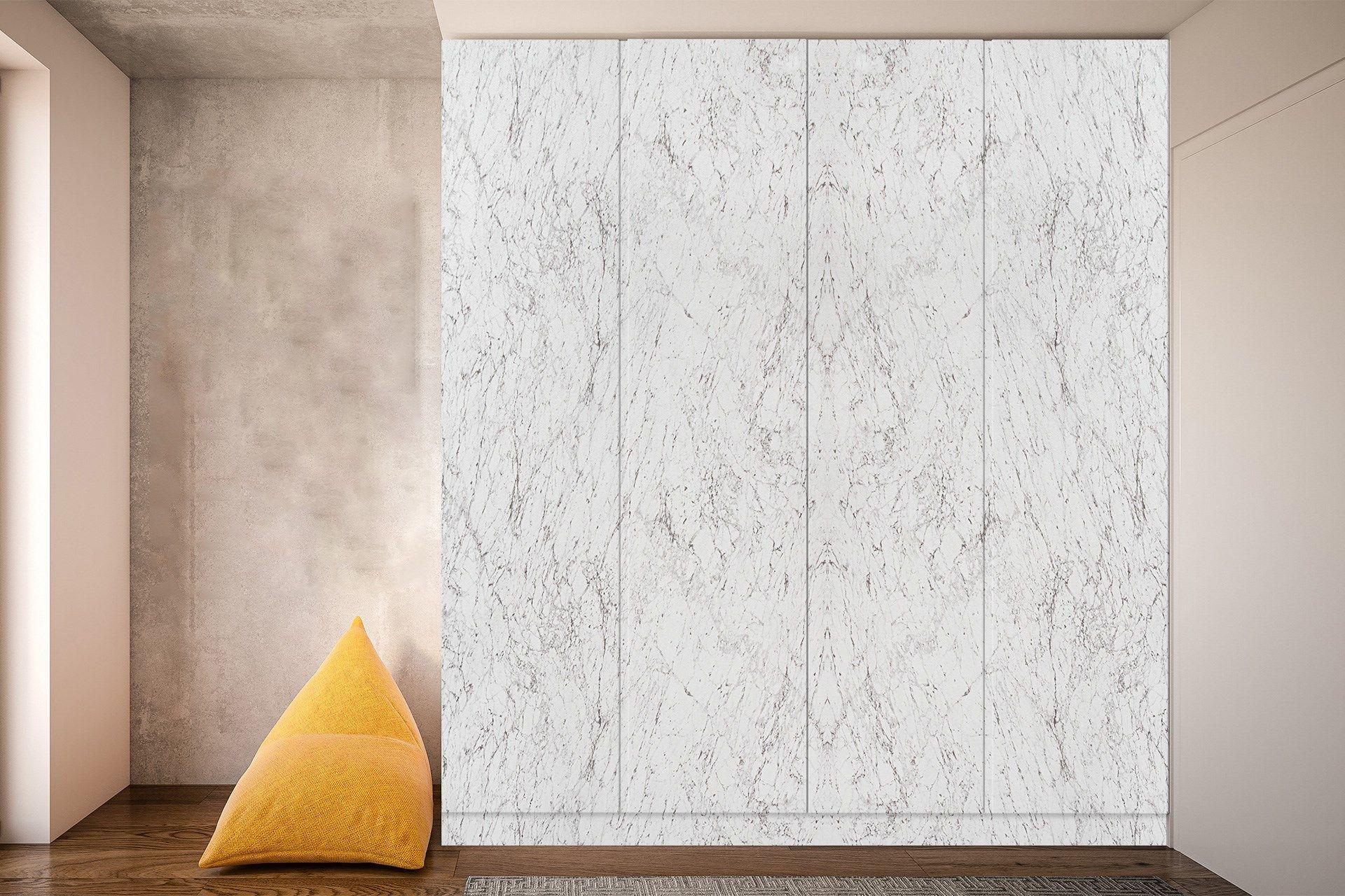 Classic Marble Fluted Laminate 8x4 ft Suede 1 mm - 3777 SUD