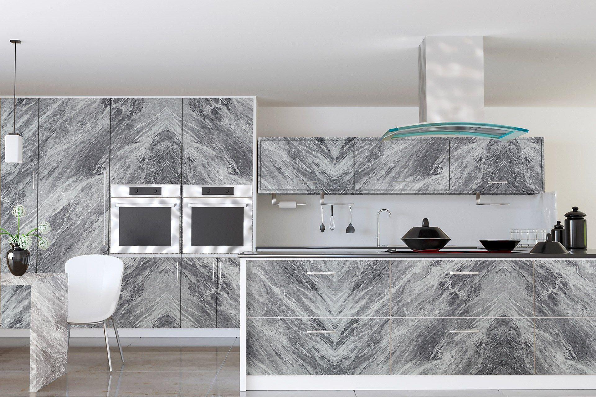 Atlantis Marble & Stone Laminate 8x4 ft High Gloss 1 mm - 3788 NGL