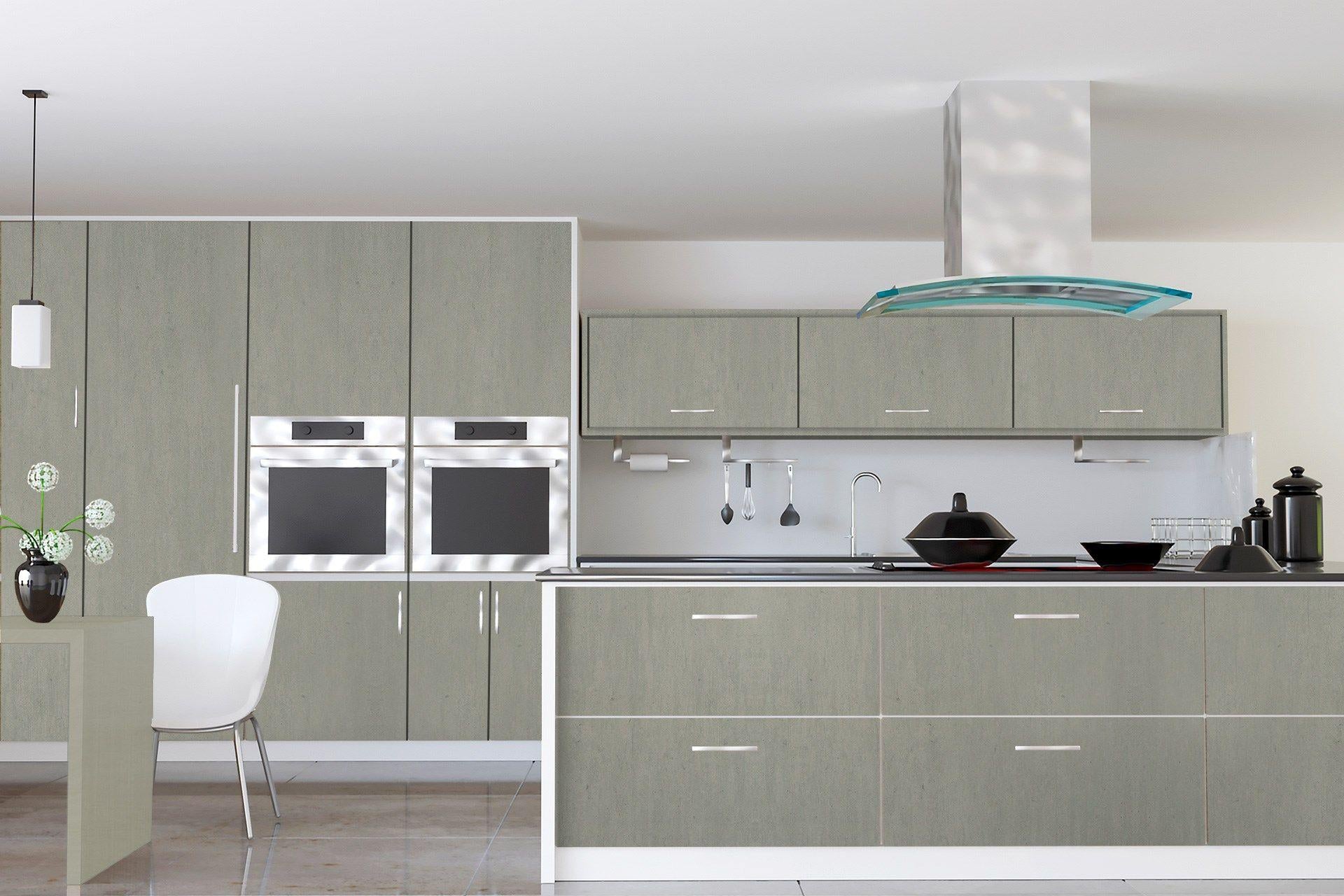 Sheer Concrete Marble & Stone Laminate 8x4 ft High Gloss 1 mm - 3793 NGL