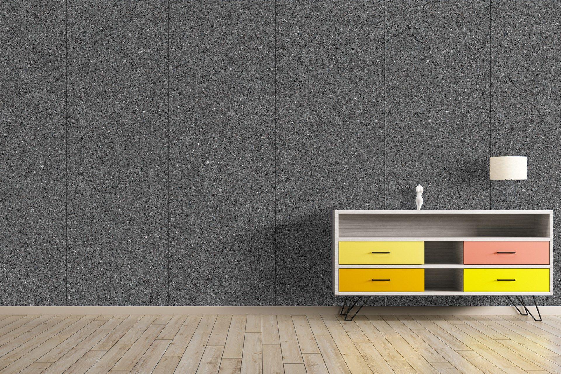 Grey Nuvolento Marble & Stone Laminate 8x4 ft Texture 1 mm - 3797 ROK