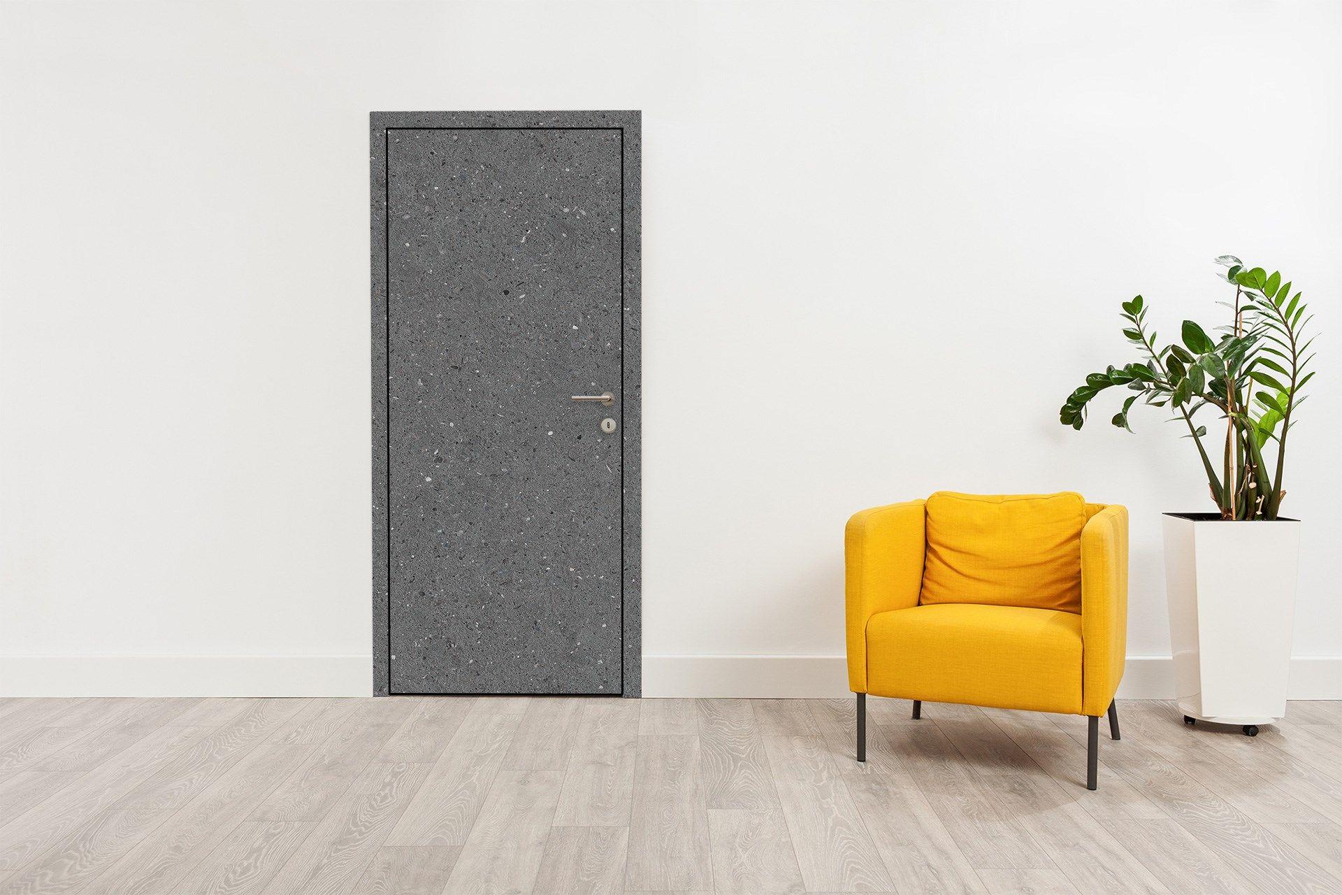 Grey Nuvolento Marble & Stone Laminate 8x4 ft Texture 1 mm - 3797 ROK