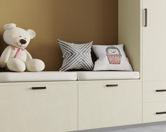 Wheat Beige Marble & Stone Laminate 8x4 ft Texture 1 mm - 3832 ST