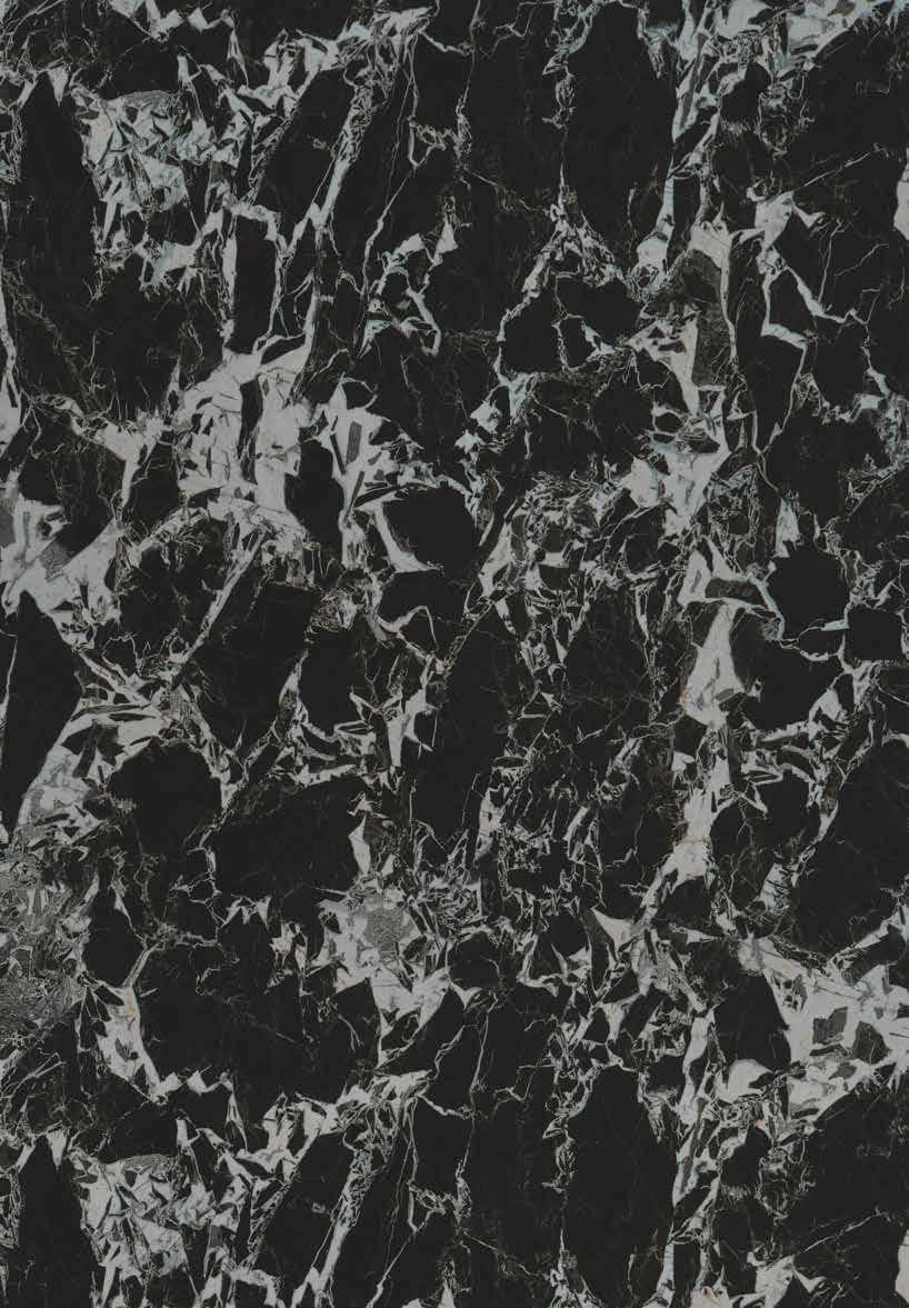 Black Marble & Stone Laminate 8x4 ft High Gloss 1 mm - 3895 HG