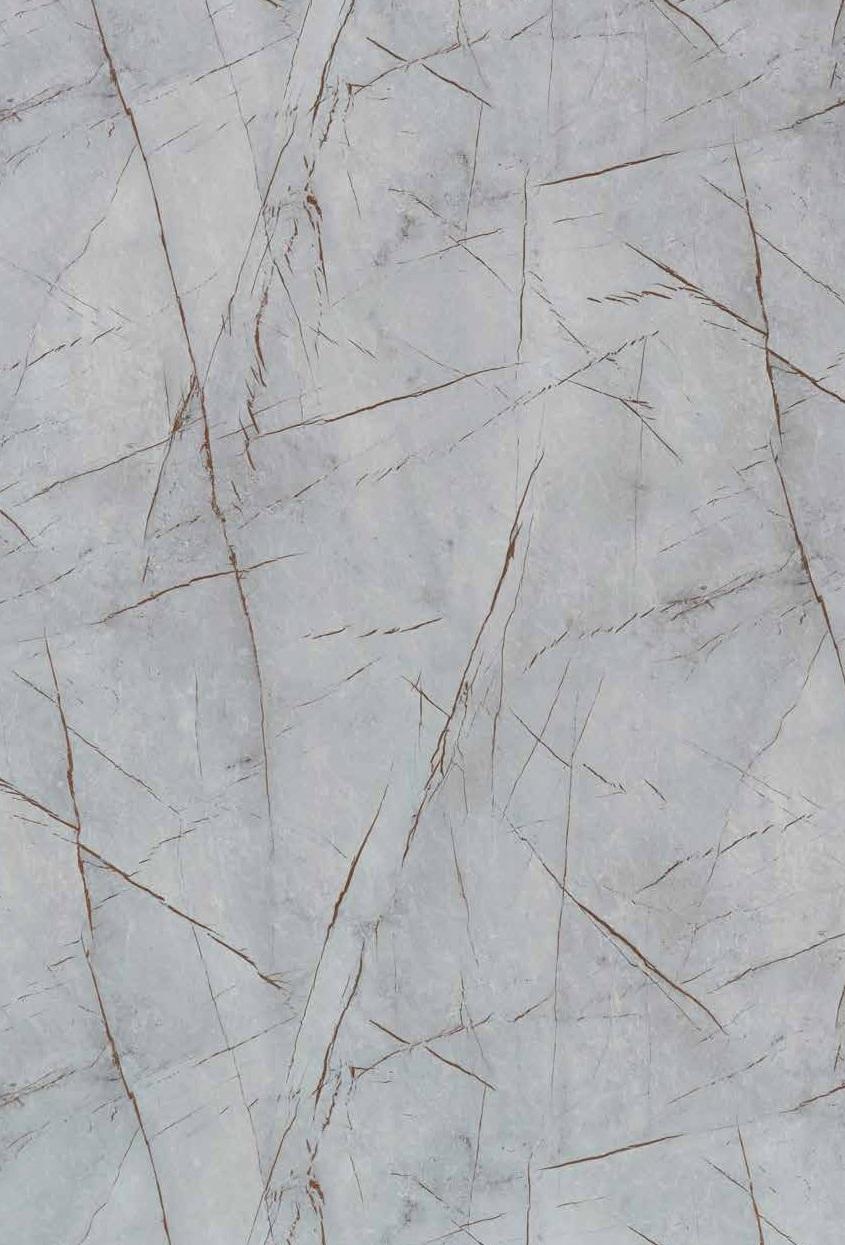Silver Caspio Marble & Stone Laminate 8x4 ft High Gloss 1 mm - 3926 HG