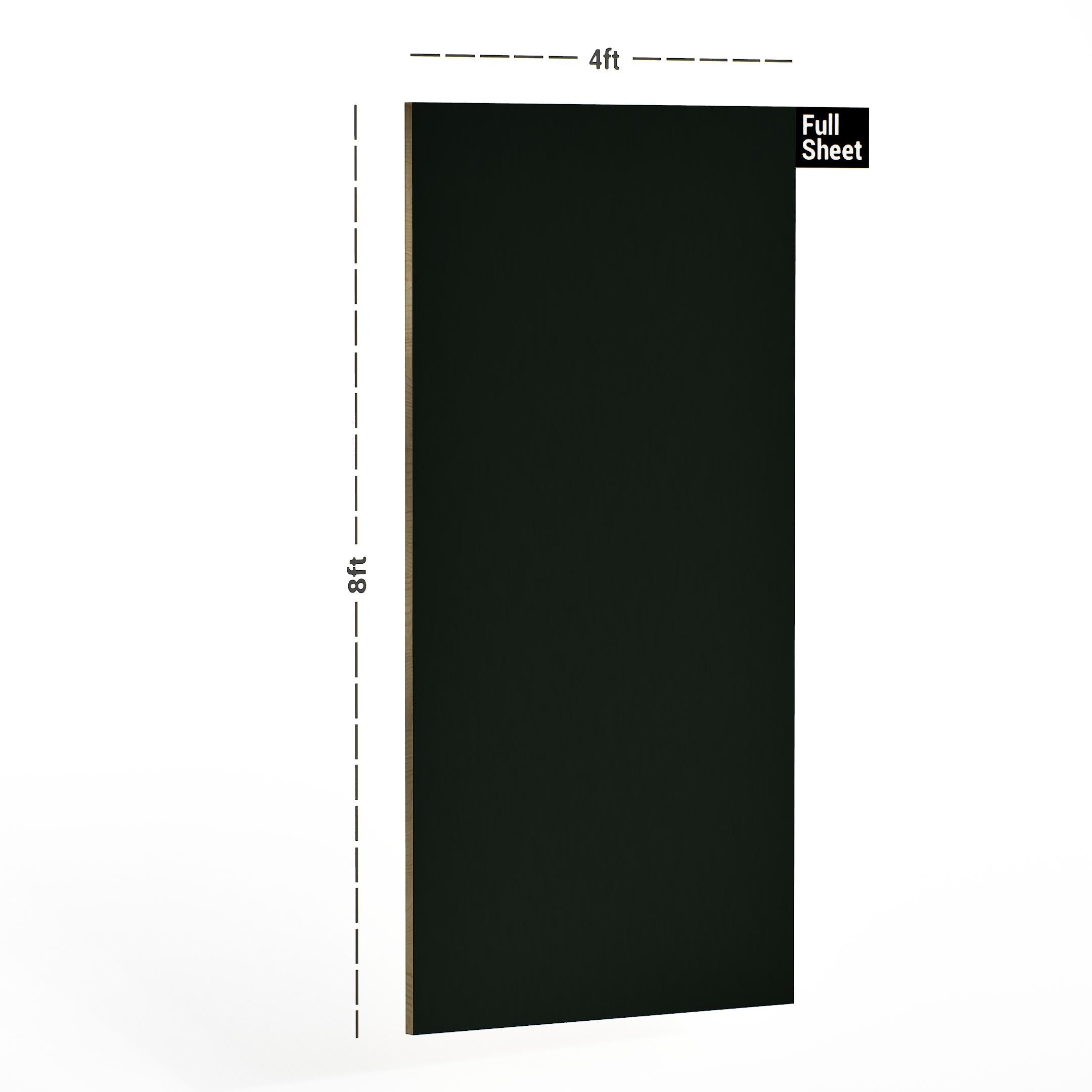 Forest Green Plain Laminate 8x4 ft Texture 1 mm - 392 CH