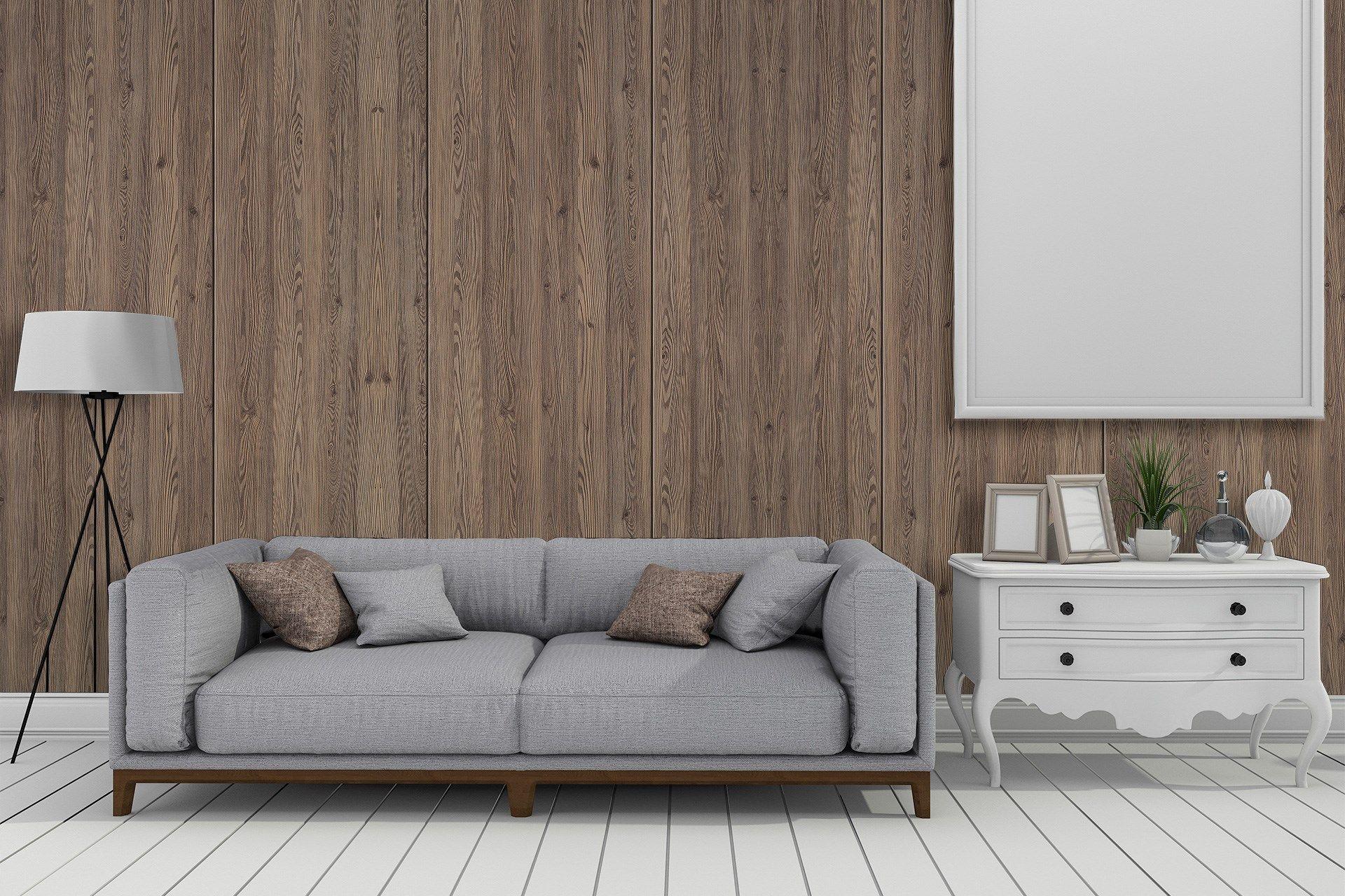 Brun Larice Wood Laminate 8x4 ft Texture 1 mm - 3932 REL