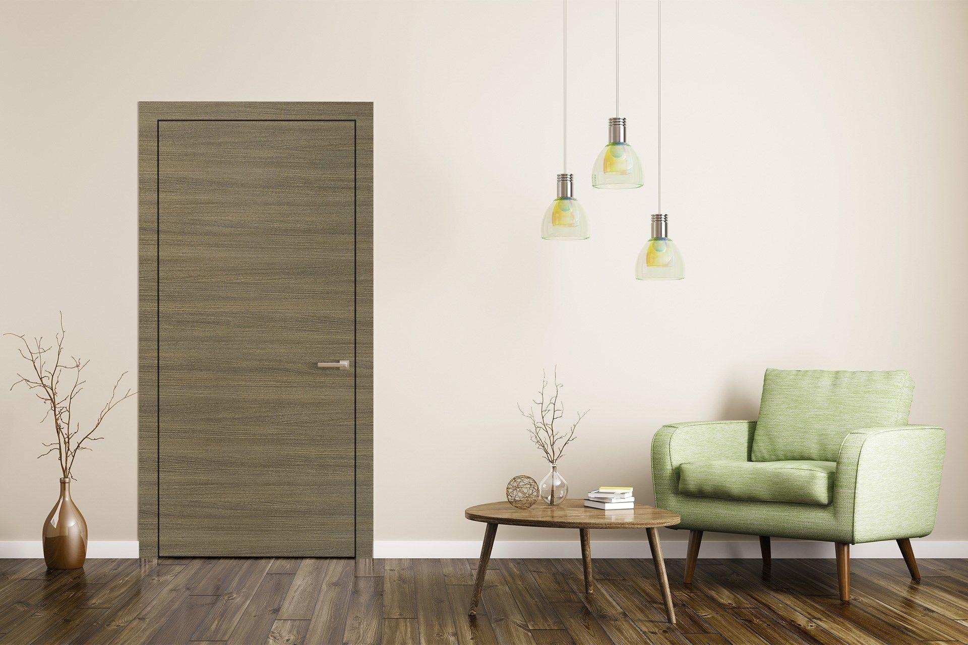 Supine Teak Wood Laminate 8x4 ft Suede 1 mm - 3960 SUD