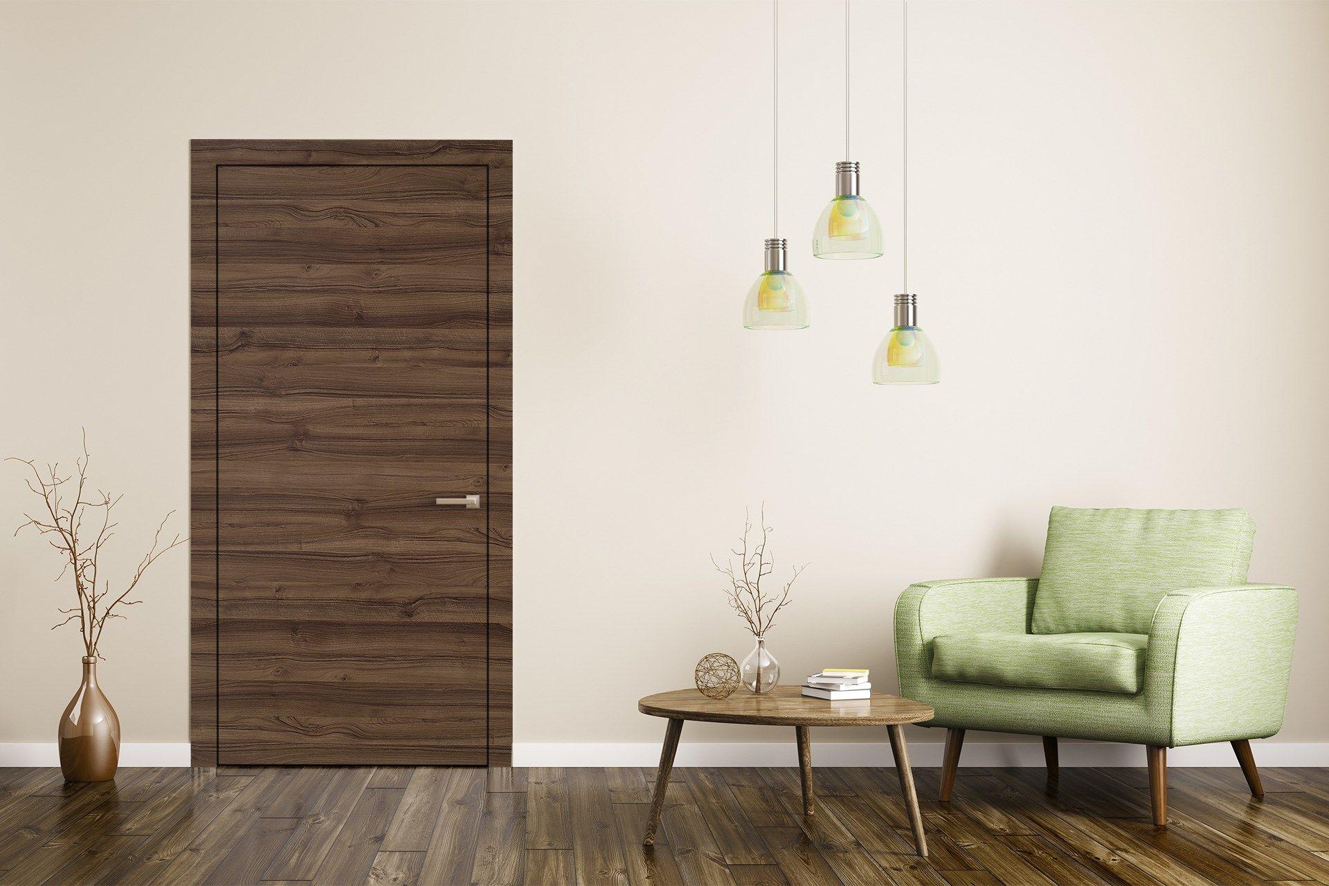 Sepia Walnut Yoko Wood Laminate 8x4 ft Suede 1 mm - 3961 SUD