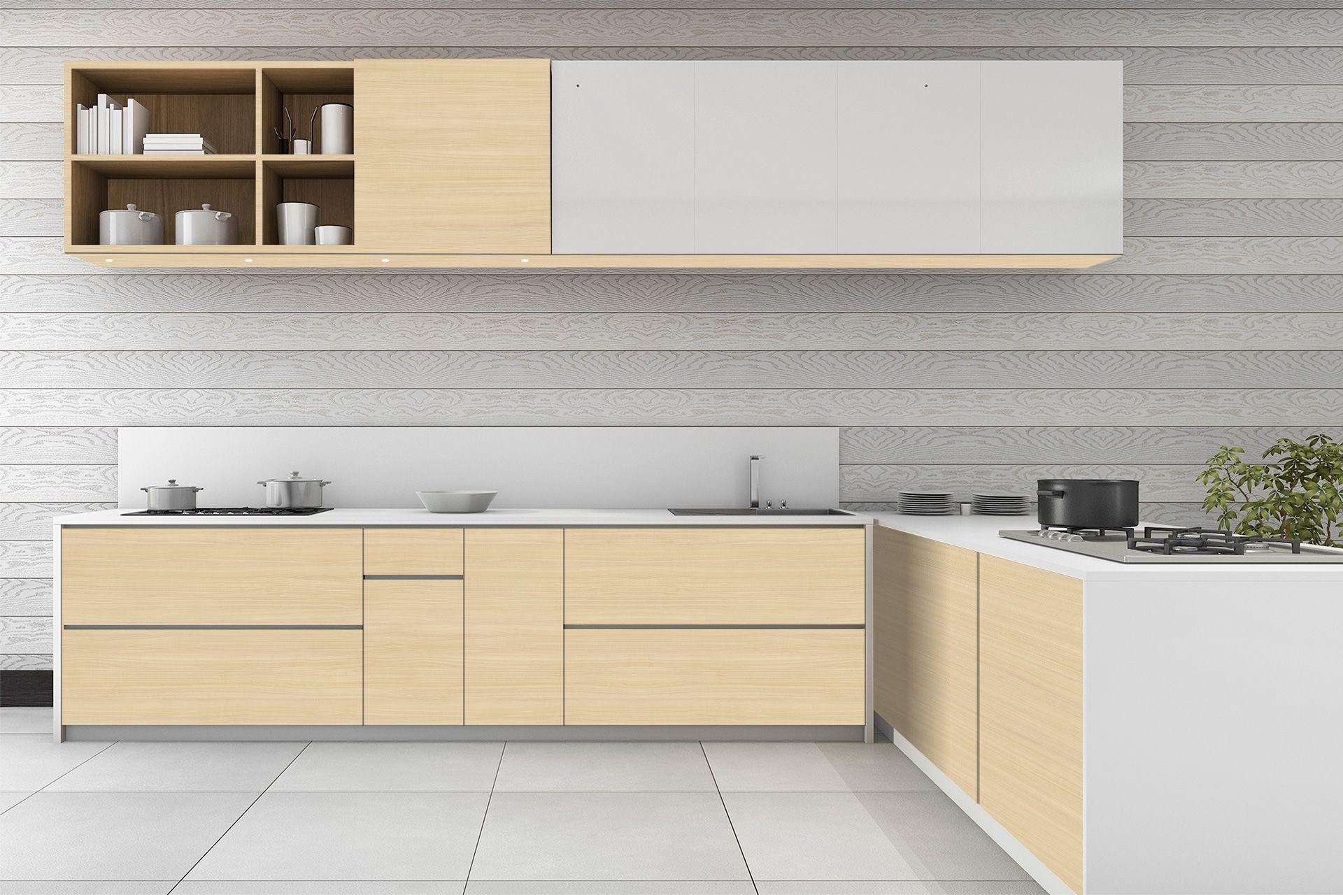 Scandic Cereza Wood Laminate 8x4 ft Suede 1 mm - 3963 SUD