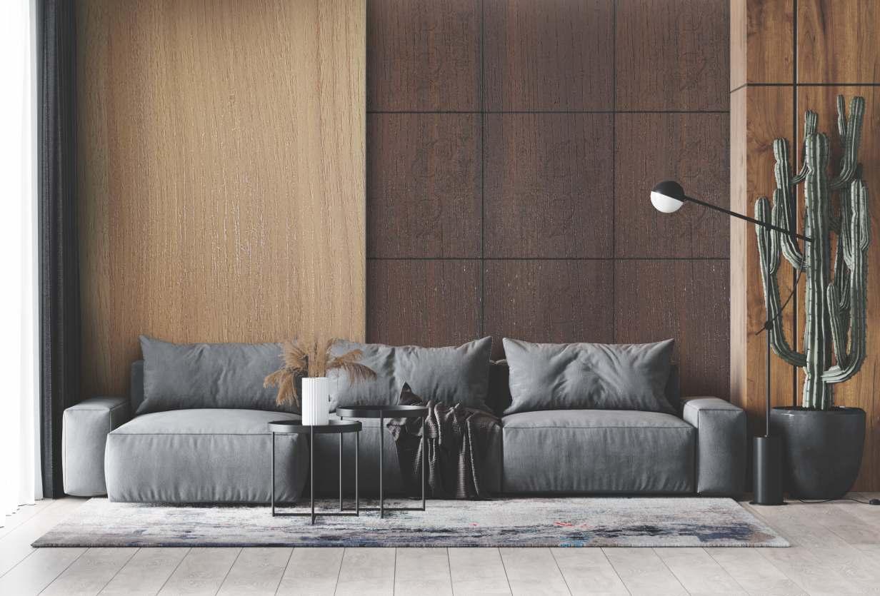 Beaufort Oak Wood Laminate 8x4 ft Texture 1 mm - 4139 SW