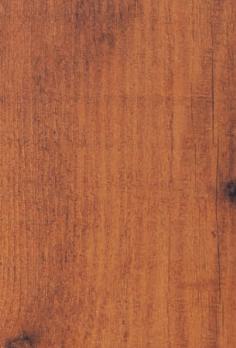 Brown wood grain laminate with suede finish and visible texture and knots.