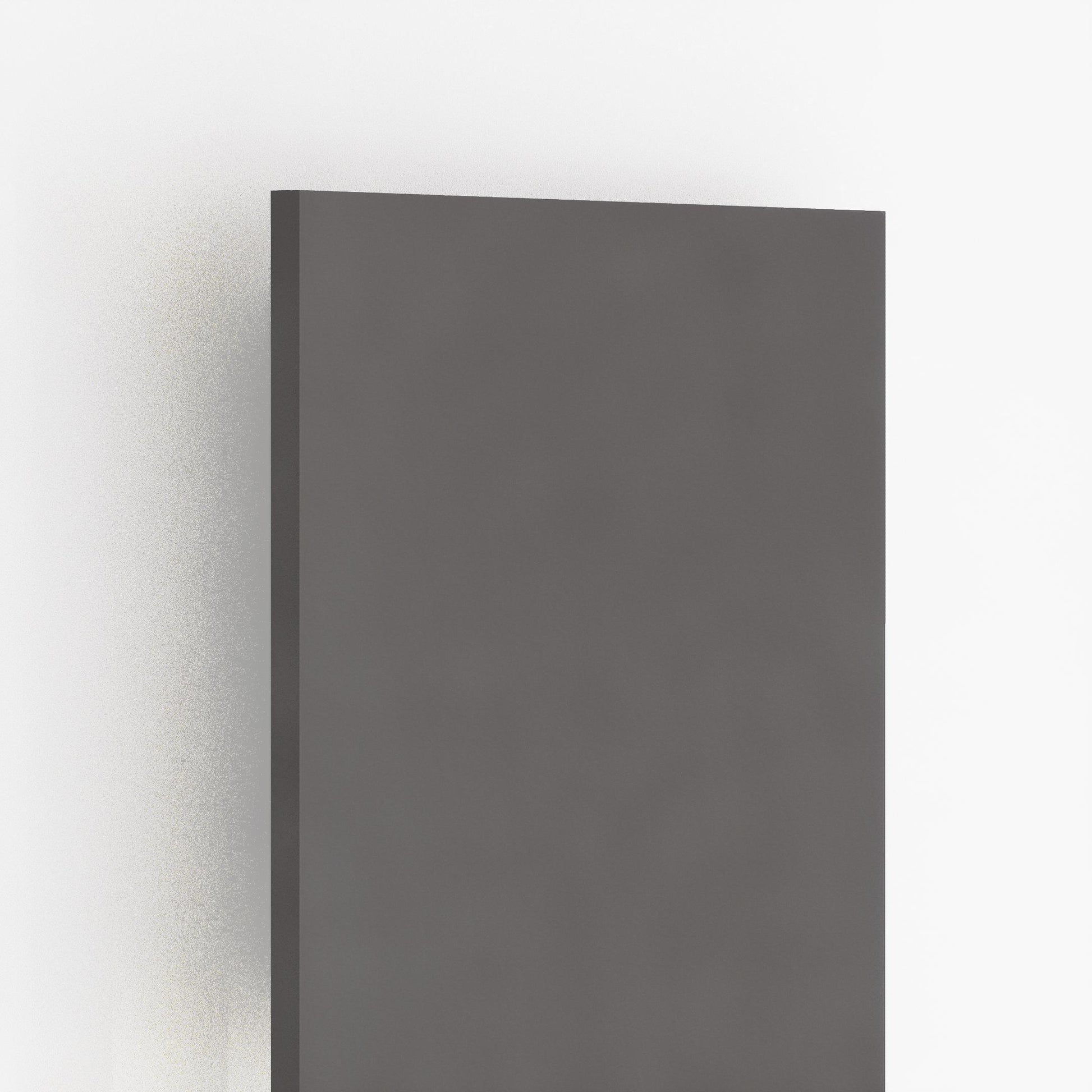 Brown wood laminate with suede finish and wood grain texture visible on the surface of the sheet.