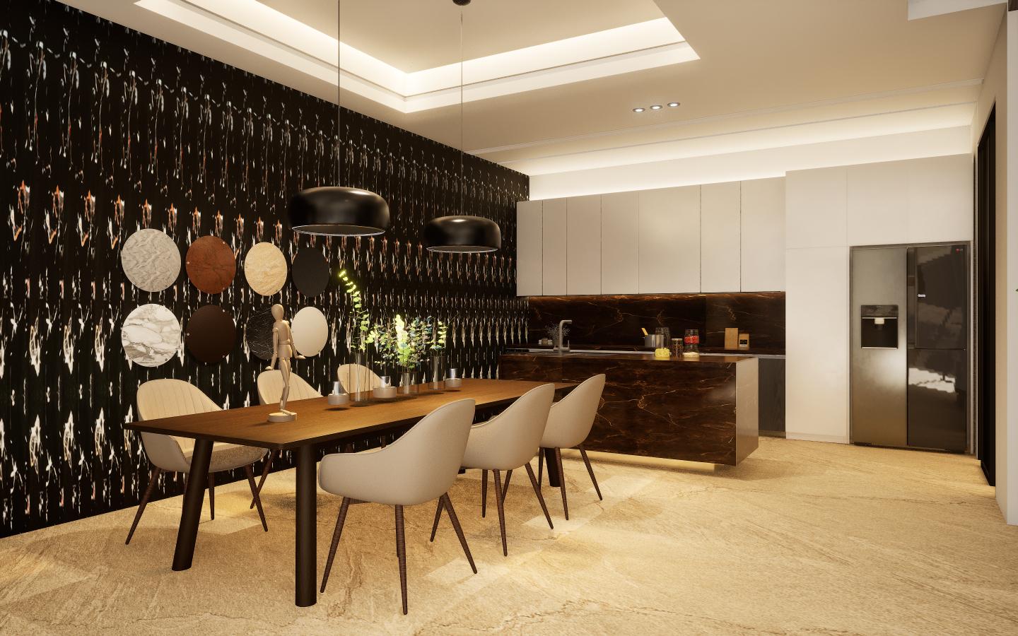 _ Marble & Stone Laminate 8x4 ft Matte 1 mm - 433 MT