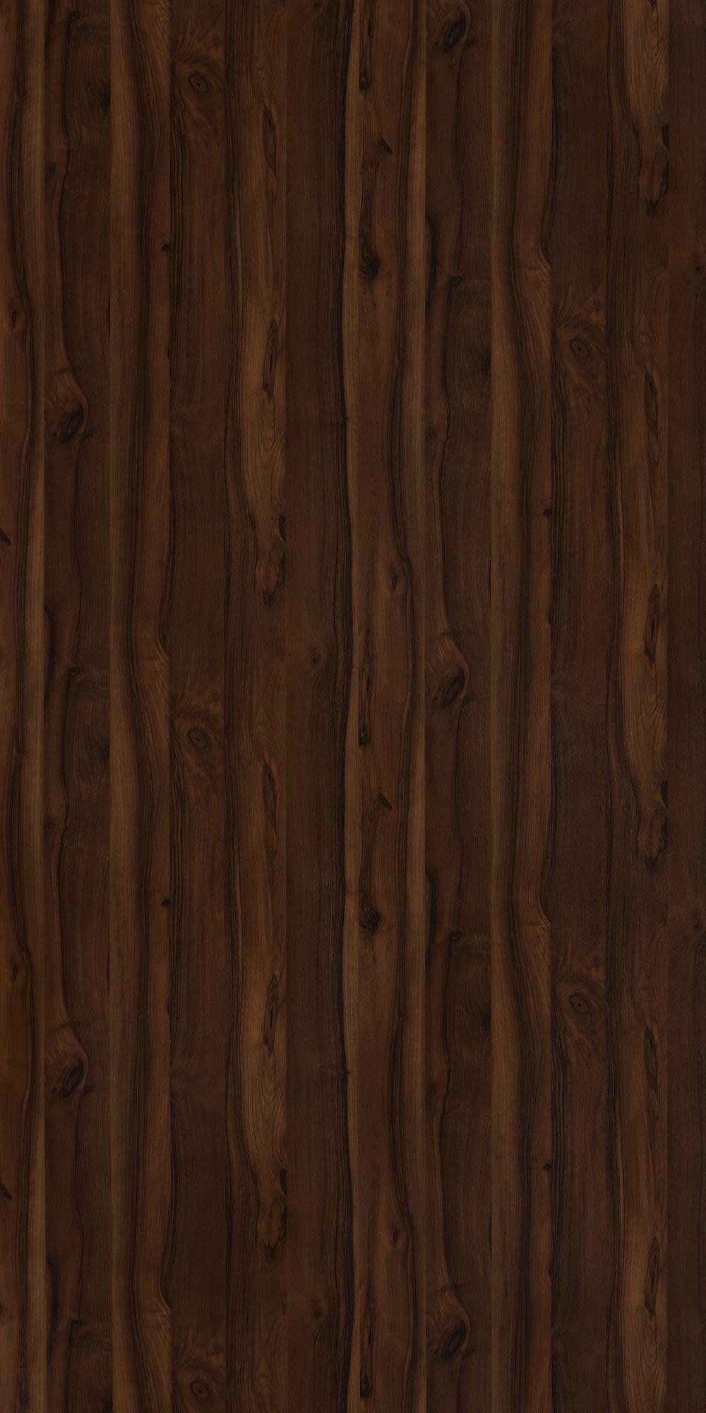 Lucent Walnut Wood Laminate 8x4 ft High Gloss 1 mm - 4369 A12