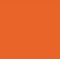 Orange Plain Laminate 8x4 ft High Gloss 0.8 mm - 4437 HG