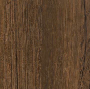 Dark brown wood laminate with suede finish and wood grain texture.