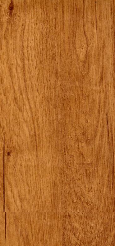 Brown wood grain laminate with textured finish and visible wood knots and grain patterns.