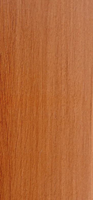Brown wood grain laminate with textured finish and visible wood pattern and grain details.