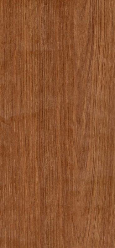 Brown wood grain laminate with textured finish and vertical wood pattern visible in detailed close-up view