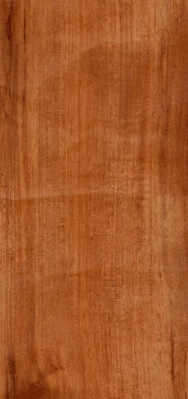 Brown wood grain laminate with textured finish and visible wood pattern and grain details.