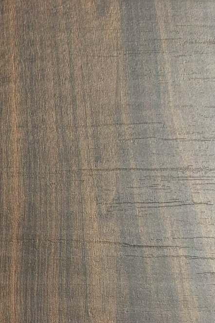 Brown wood grain laminate with textured finish showing natural wood pattern and grain details