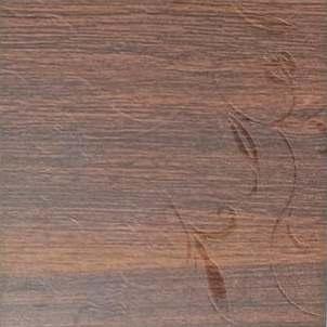 Wenge wood grain laminate with textured finish and visible wood knots and grain pattern