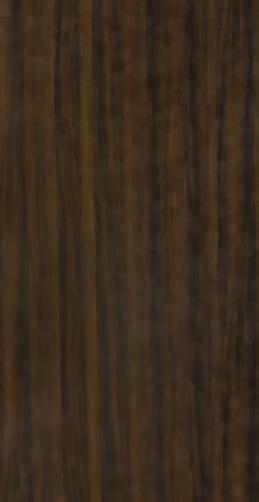 Brown wood grain laminate with textured finish and dark vertical stripes, showing wood appearance.