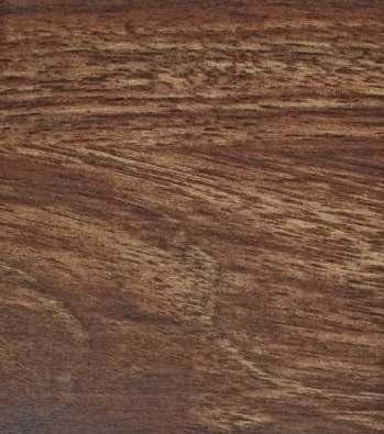 Brown wood grain laminate with suede finish showing natural wood texture and grain pattern