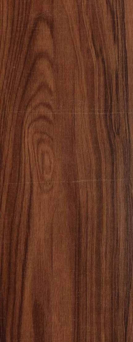 Brown wood grain laminate with textured finish and visible wood pattern and grain details