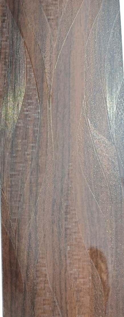 Wenge wood laminate with textured finish and leaf pattern, showing wood grain and subtle sheen.