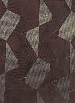 Matrix Flower Dark Designer Laminate 8x4 ft Texture 0.8 mm - 5041 KK