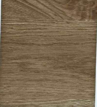Brown wood grain laminate with suede finish and visible wood texture and grain pattern