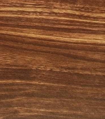 Brown wood grain laminate with suede finish and visible wood texture and grain pattern