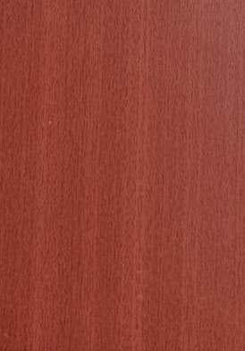 Brown wood grain laminate with suede finish and textured surface