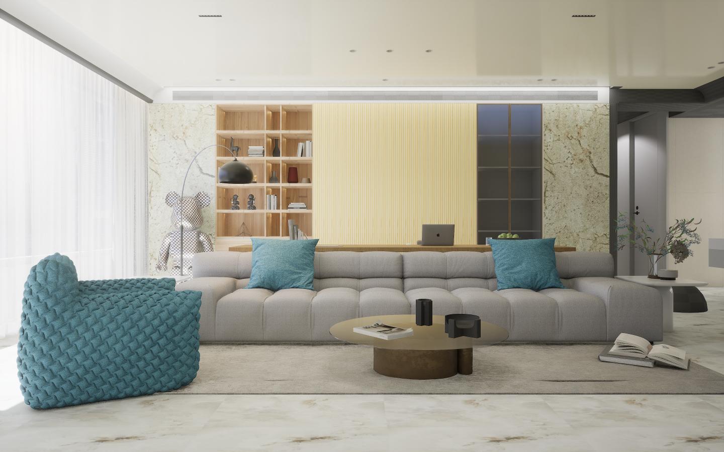 Phoneix Marble & Stone Laminate 8x4 ft Suede 0.8 mm - 5073 SF
