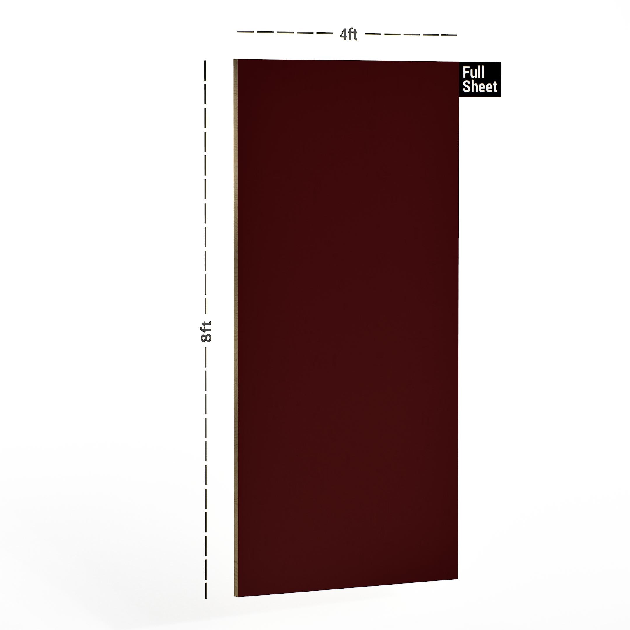 HGS Poppy Plain Laminate 8x4 ft High Gloss 0.8 mm - 509 P2