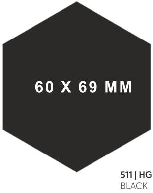 Black Designer Laminate 8x4 ft High Gloss 0.8 mm - 511 HG