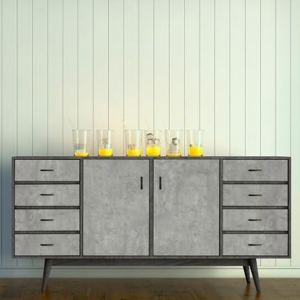 Cement Concrete Marble & Stone Laminate 8x4 ft Texture 1 mm - 5120 SX