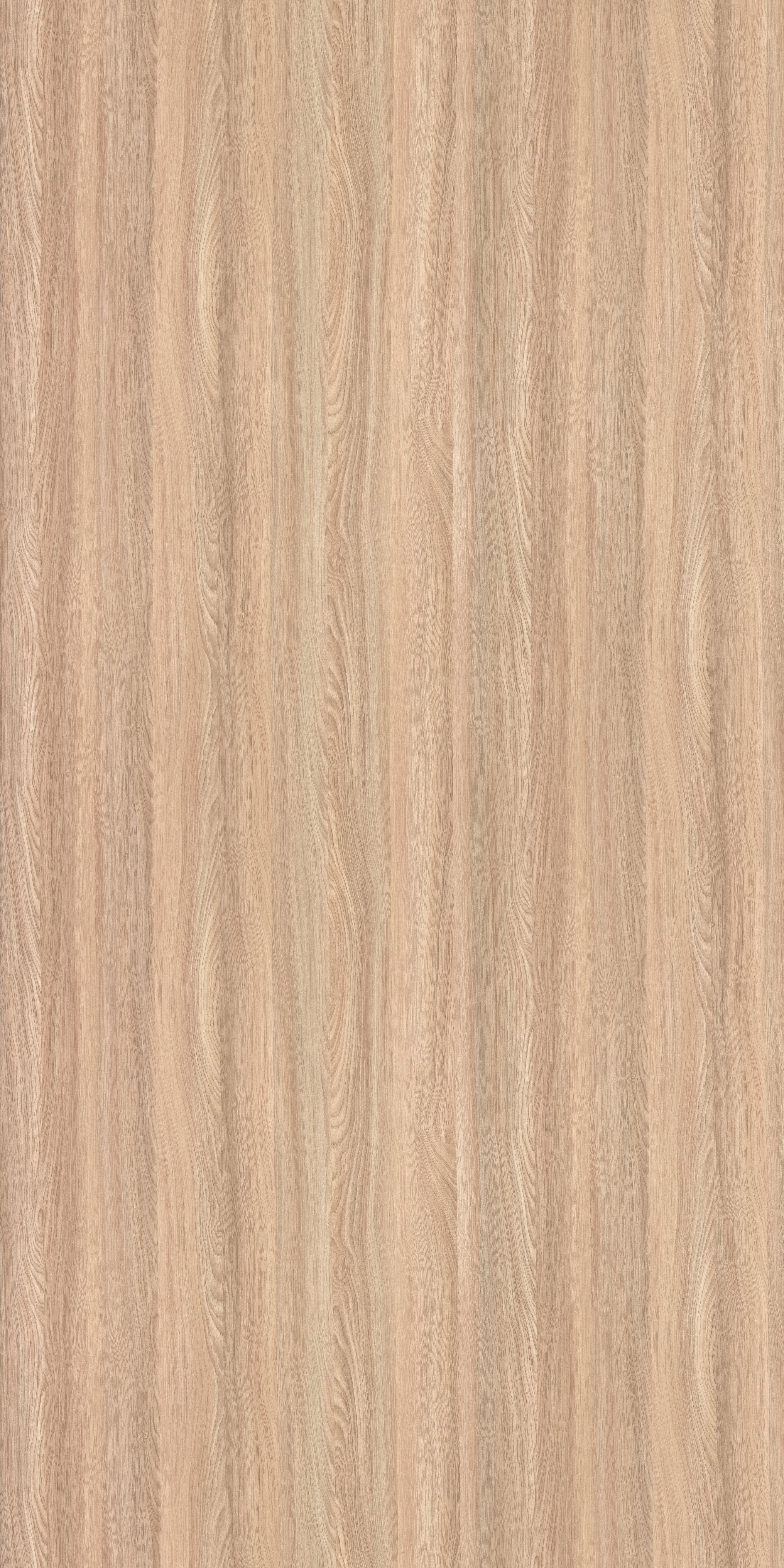 Brown wood grain laminate with suede finish and vertical wood pattern texture