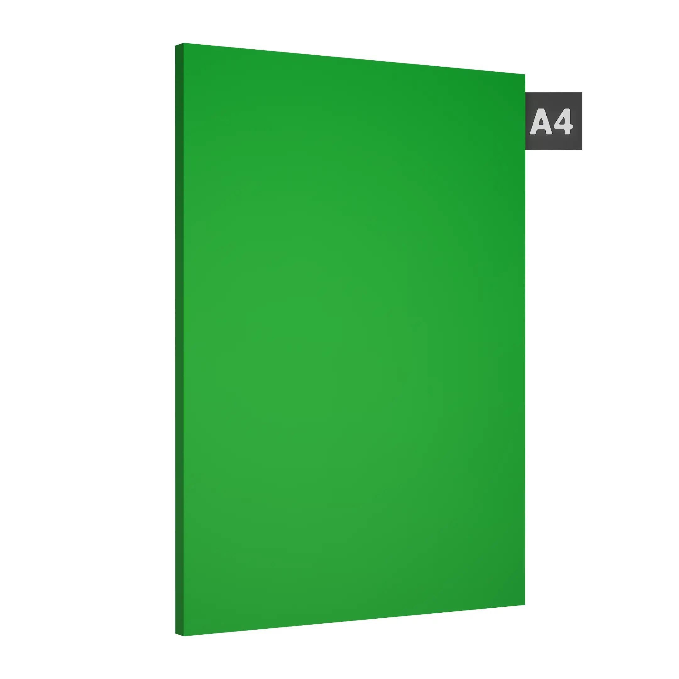 Pastel Green Plain Laminate 8x4 ft Suede 0.8 mm - 51231 SF