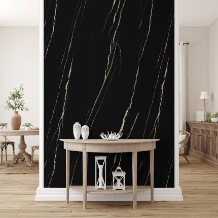Allure Black Marble & Stone Laminate 8x4 ft Texture 1 mm - 5129 UG