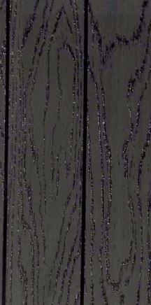 Grey wood grain laminate with textured finish and dark wood pattern visible on the surface.