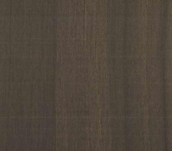 Brown wood grain laminate with textured finish and visible wood pattern and grain details