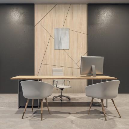 Gallantry Oak Wood Laminate 8x4 ft Suede 1 mm - 5136 SF