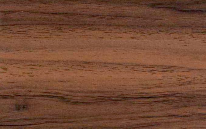 Brown wood grain laminate with textured finish and visible wood pattern and grain details.