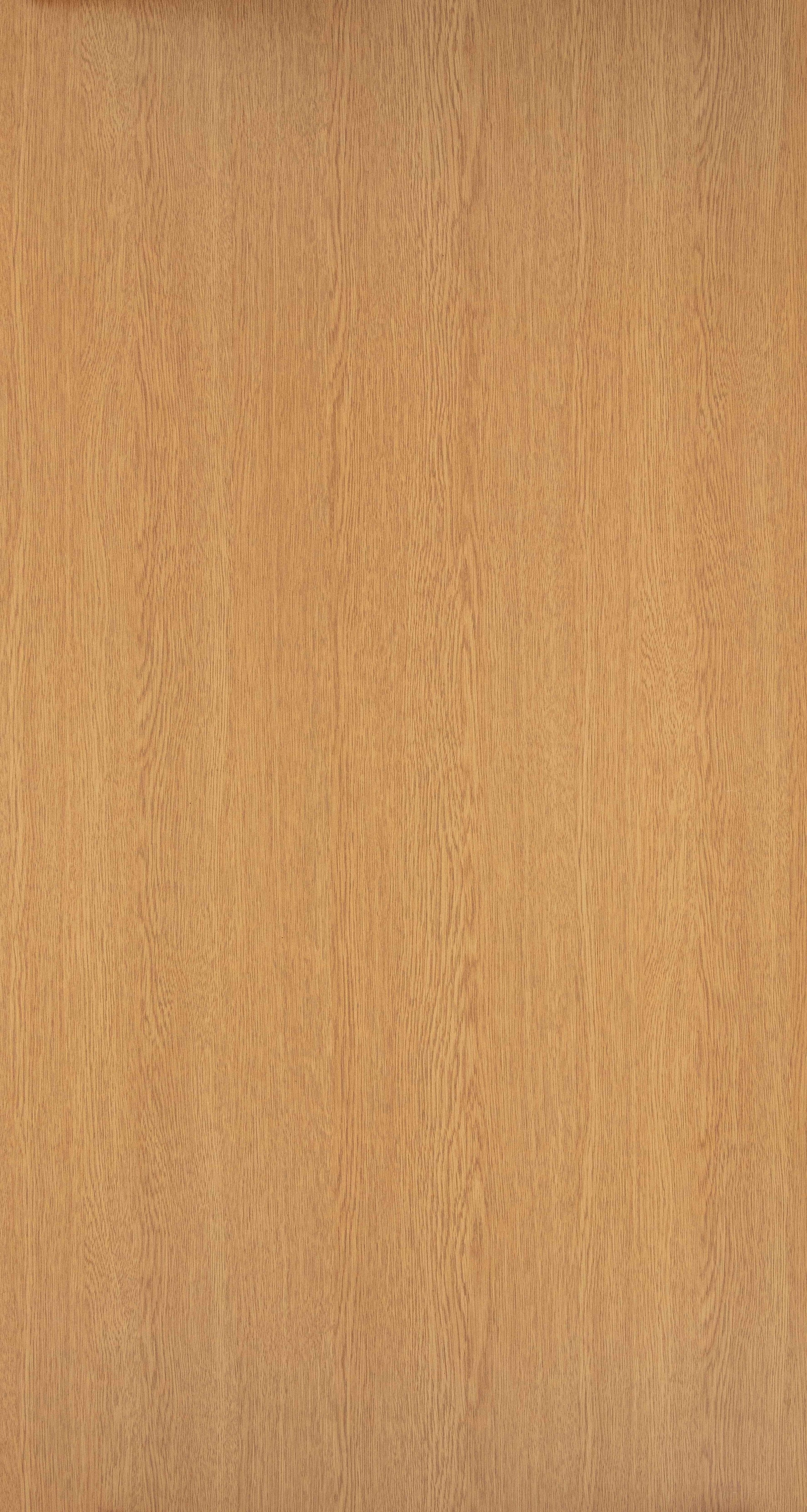 Brown wood grain laminate with suede finish and textured pattern