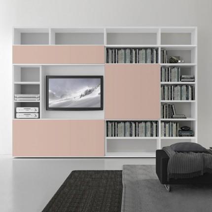 Salmon Pink Plain Laminate 8x4 ft Super Matte 1 mm - 5153 TM