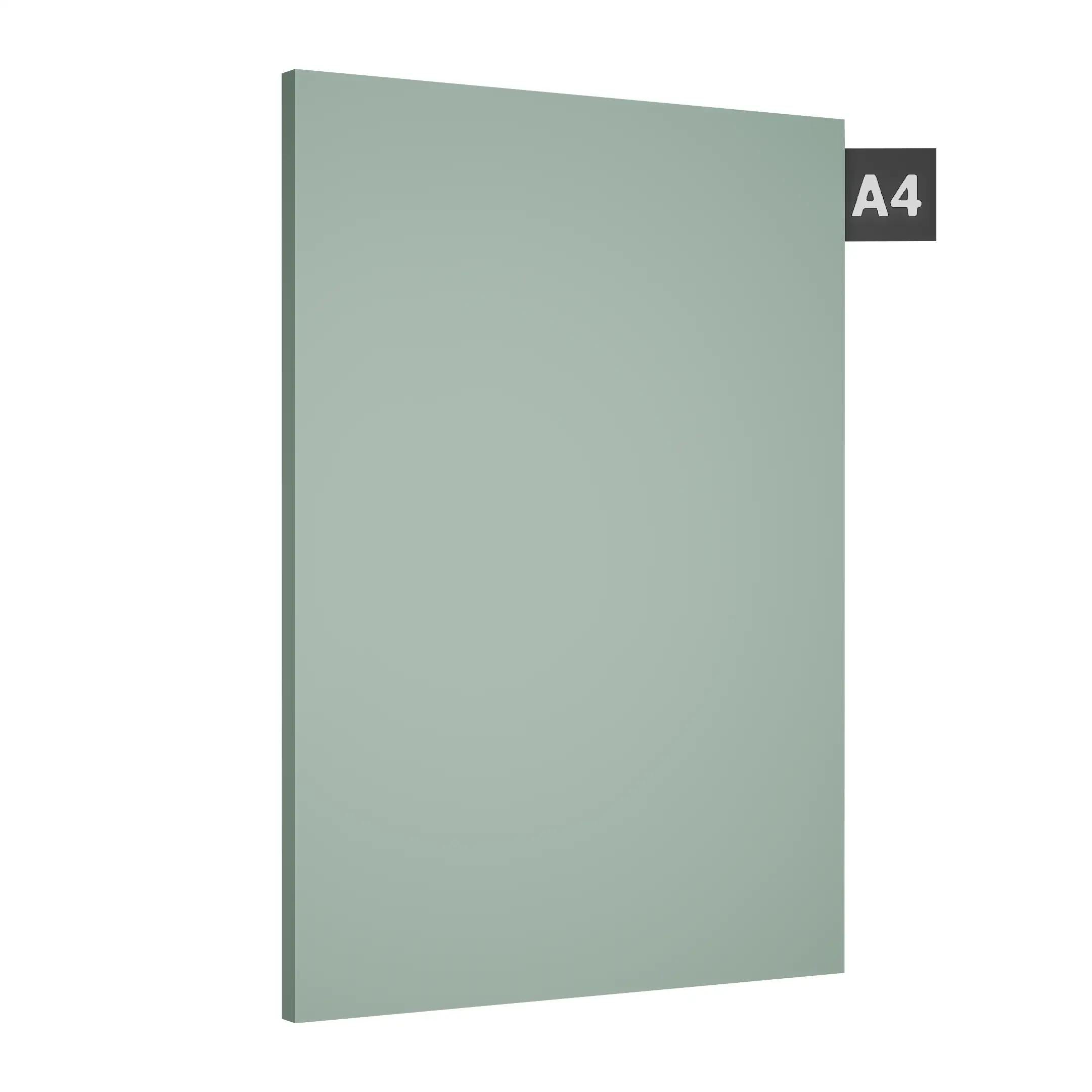 Pastel Green Plain Laminate 8x4 ft High Gloss 1 mm - 5156 UG